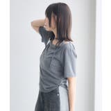 ネックリボン半袖カットソー | RETRO GIRL | 詳細画像17 