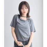 ネックリボン半袖カットソー | RETRO GIRL | 詳細画像18 
