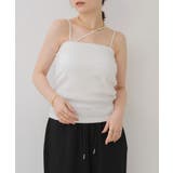 WHT2 | 2wayストラップカップ付キャミ | RETRO GIRL