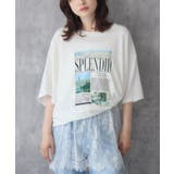 WHT1 | cityフォトビッグTシャツ | RETRO GIRL