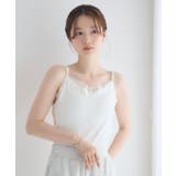 レースドッキングカップ付キャミ | RETRO GIRL | 詳細画像9 