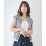 フェイクレイヤードニットベスト | RETRO GIRL | 詳細画像7 