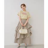 発泡プリントTEE | RETRO GIRL | 詳細画像6 
