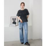 シャーリングデザインTシャツ | RETRO GIRL | 詳細画像6