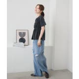 シャーリングデザインTシャツ | RETRO GIRL | 詳細画像7