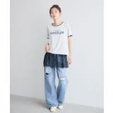 ニットテープリンガーTシャツ | RETRO GIRL | 詳細画像9 