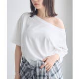 WHT2 | ラメビックTシャツ | RETRO GIRL
