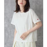 チビロゴ刺繍コンパクトTシャツ | RETRO GIRL | 詳細画像1 