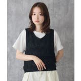 チビロゴ刺繍コンパクトTシャツ | RETRO GIRL | 詳細画像2 