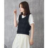 チビロゴ刺繍コンパクトTシャツ | RETRO GIRL | 詳細画像3 