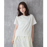 チビロゴ刺繍コンパクトTシャツ | RETRO GIRL | 詳細画像4 