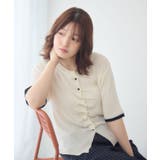 ギャザーシアーニットカーデ | RETRO GIRL | 詳細画像10 