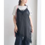 BLK1 | イレヘムレース切替ワンピース | RETRO GIRL