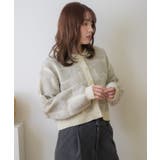 ツイード風襟付きカーデ | RETRO GIRL | 詳細画像23 