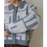 ツイード風襟付きカーデ | RETRO GIRL | 詳細画像26 