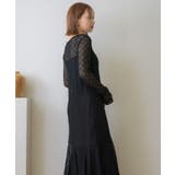 レースレイヤードロングOP | RETRO GIRL | 詳細画像11 