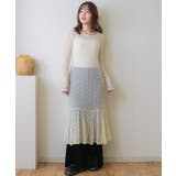 レースレイヤードロングOP | RETRO GIRL | 詳細画像14 