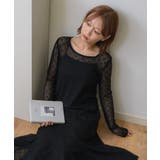 レースレイヤードロングOP | RETRO GIRL | 詳細画像4 