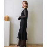 レースレイヤードロングOP | RETRO GIRL | 詳細画像8 