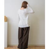 裾フリルカットソー | RETRO GIRL | 詳細画像4