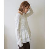 裾フリルカットソー | RETRO GIRL | 詳細画像8