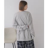 フロッキープリントトレーナー | RETRO GIRL | 詳細画像19 