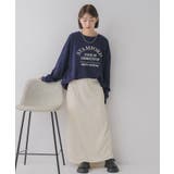 フロッキープリントトレーナー | RETRO GIRL | 詳細画像25 