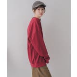 フロッキープリントトレーナー | RETRO GIRL | 詳細画像9 