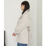 共ベルト付ケープコート | RETRO GIRL | 詳細画像10
