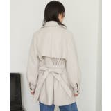 共ベルト付ケープコート | RETRO GIRL | 詳細画像11