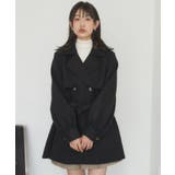 共ベルト付ケープコート | RETRO GIRL | 詳細画像16