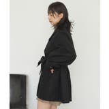 共ベルト付ケープコート | RETRO GIRL | 詳細画像18