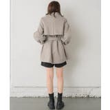 共ベルト付ケープコート | RETRO GIRL | 詳細画像23
