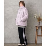 ドロスト袖2way中綿BZ レトロガール 中綿ブルゾン | RETRO GIRL | 詳細画像20 