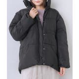 BLK1 | ドロスト袖2way中綿BZ レトロガール 中綿ブルゾン | RETRO GIRL