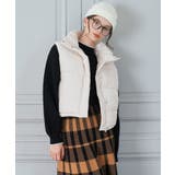 WHT4 | 中綿ベスト ■レトロガール■ファイバーダウンベスト | RETRO GIRL