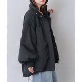 BLK1 | 袖2wayモンスタージャケット レトロガール 中綿ブルゾン | RETRO GIRL