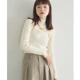 【WEB限定カラー追加】リブハイネックニット | RETRO GIRL | 詳細画像1 