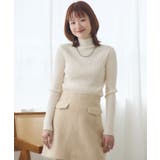 【WEB限定カラー追加】リブハイネックニット | RETRO GIRL | 詳細画像15 