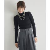 【WEB限定カラー追加】リブハイネックニット | RETRO GIRL | 詳細画像21 