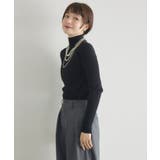 【WEB限定カラー追加】リブハイネックニット | RETRO GIRL | 詳細画像22 