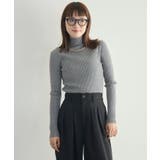 【WEB限定カラー追加】リブハイネックニット | RETRO GIRL | 詳細画像36 
