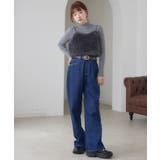 【WEB限定カラー追加】リブハイネックニット | RETRO GIRL | 詳細画像40 