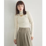 【WEB限定カラー追加】リブハイネックニット | RETRO GIRL | 詳細画像5 
