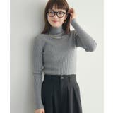GRY0 | 【WEB限定カラー追加】リブハイネックニット | RETRO GIRL