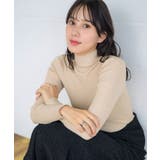 BEG0 | 【WEB限定カラー追加】リブハイネックニット | RETRO GIRL