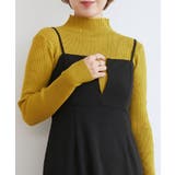 YEL0 | 【WEB限定カラー追加】リブハイネックニット | RETRO GIRL