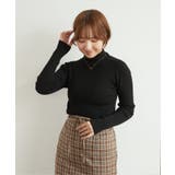 リブタートルニット ■レトロガール■着回し抜群/リブニット/インナー | RETRO GIRL | 詳細画像15 