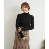 リブタートルニット ■レトロガール■着回し抜群/リブニット/インナー | RETRO GIRL | 詳細画像16 