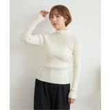 リブタートルニット ■レトロガール■着回し抜群/リブニット/インナー | RETRO GIRL | 詳細画像2 